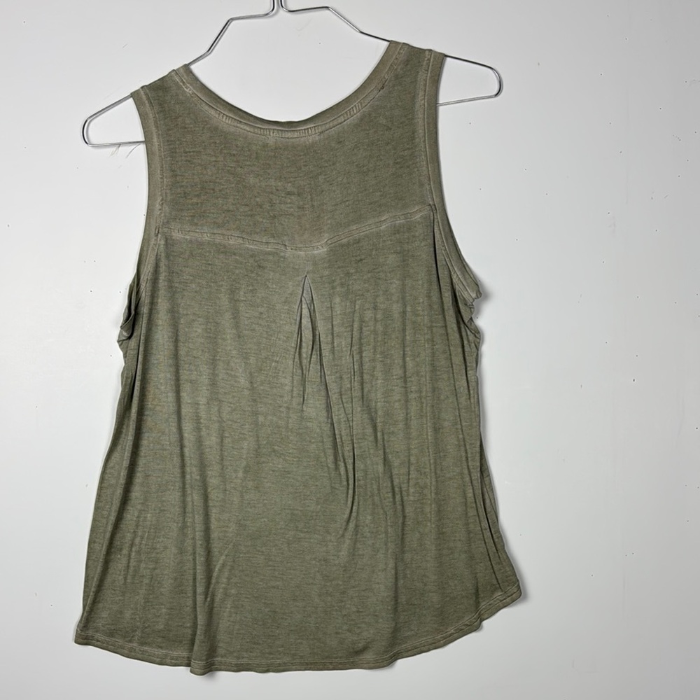 Jane + Delancey Sage Green Tank Top Sz M NWT - Picture 4 of 4